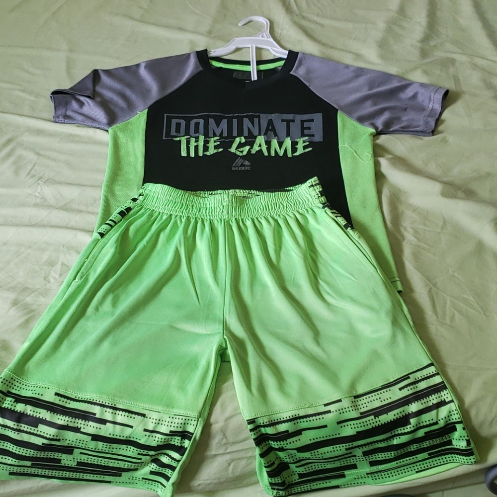 Jersey shorts set